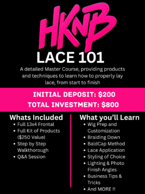 LACE 101 CLASS | Lace 101